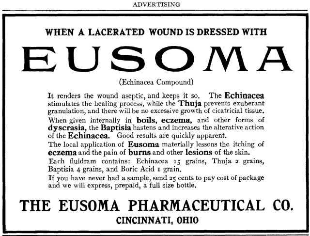 Ad: Echinacea compound.