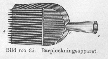 Bild n:o 35. Bärplockningsapparat.