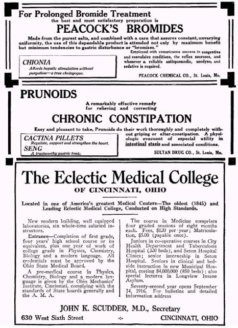 Vol. 7, No. 2, Ad: Bromides, Prunoids, Ecl. Med. C...