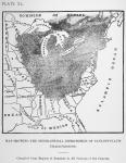 Plate 40. Map showing the geographical distributio...