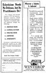 Vol. 19, No. 3, Ad: Insurance, Sedative.